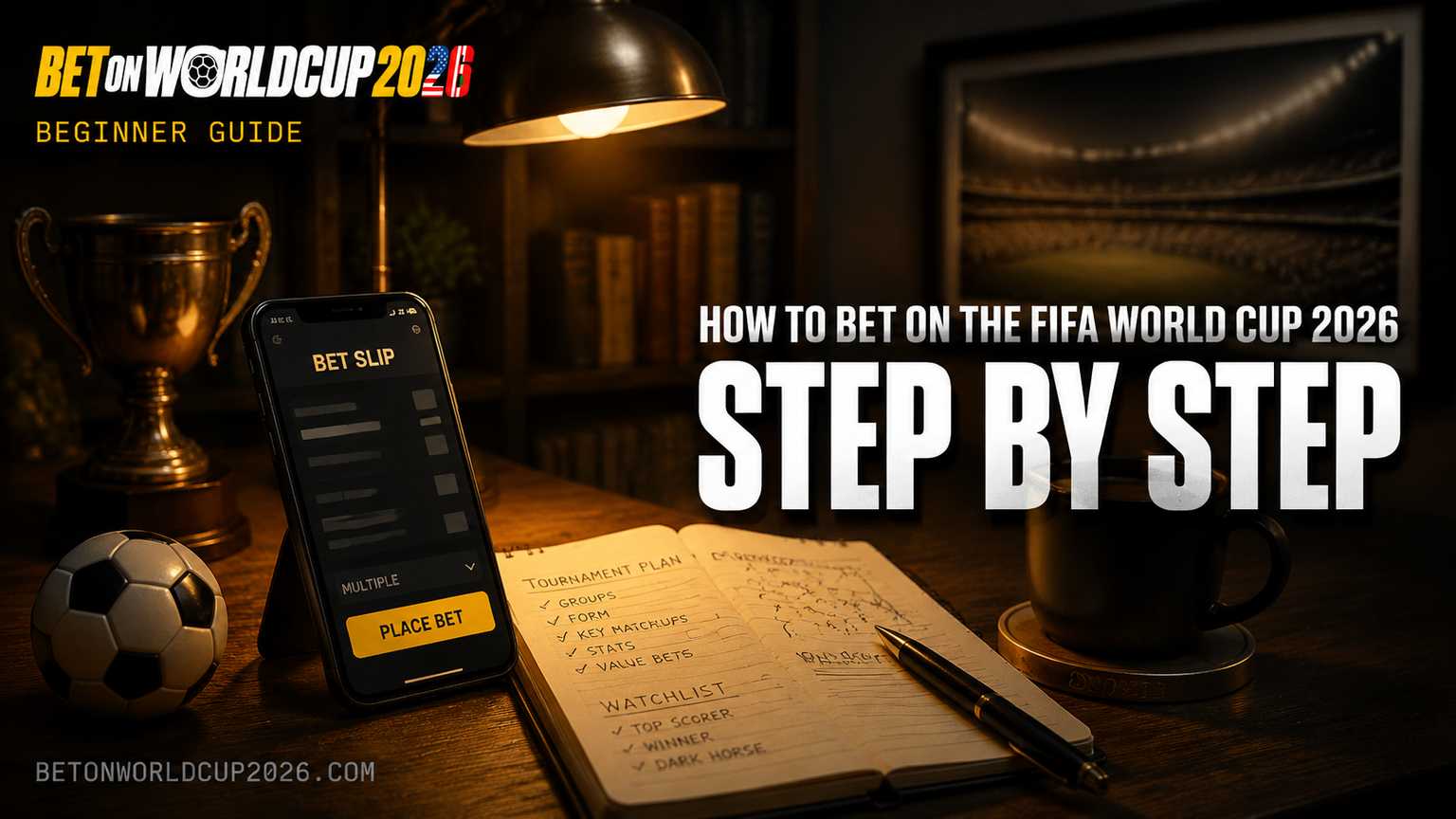2026 FIFA世界杯投注指南 — 分步入门教程